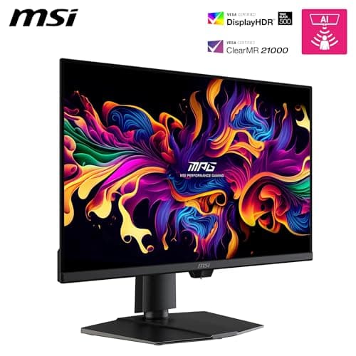 MSI MPG 271QR QD-OLED X50 26.5" 1440p 500Hz QD-OLED Monitor image
