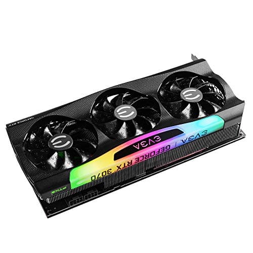 EVGA GeForce RTX 3070 LHR FTW3 ULTRA GAMING iCX3 8GB GDDR6 Black image