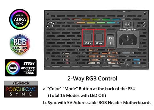 Thermaltake Toughpower GF1 ARGB 850W 80+ Gold Fully Modular image