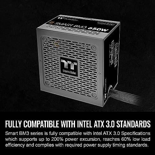 Thermaltake Smart BM3 ATX 650W Semi-Modular 80+ Bronze Certified image
