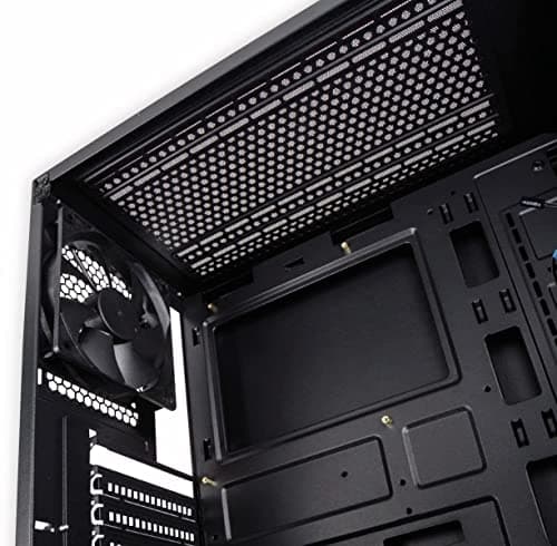 KOLINK STRONGHOLD ATX Mid Tower Black with Tinted Tempered Glass Side Panel and USB 3.2 Gen 1 Type-A and USB 2.0 Type-A Front Panel image
