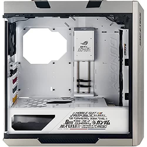 Asus ROG Strix Helios Gundam Edition ATX Full Tower Silver / Multicolor with Tempered Glass Side Panel and USB 3.2 Gen 2 Type-C / USB 3.2 Gen 1 Type-A image