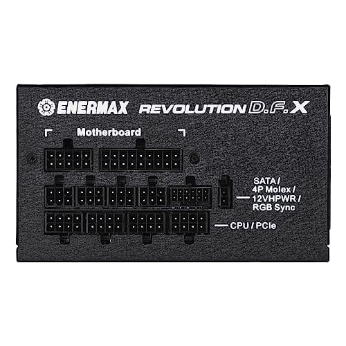 Enermax Revolution D.F. X Black 850W Fully Modular 80+ Gold Certified image