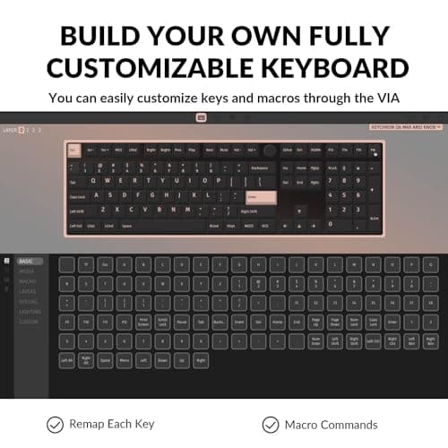 Keychron Q6 Max QMK/VIA RGB Bluetooth Wireless Wired Gaming Keyboard image