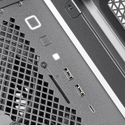 Silverstone ALTA D1 ATX Full Tower Black Mesh Side Panel image