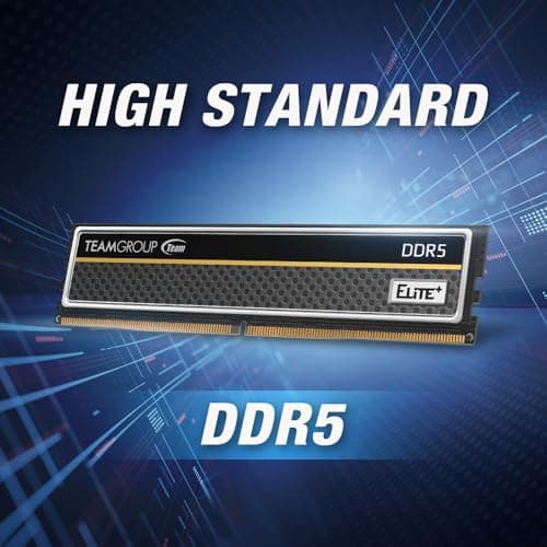 TEAMGROUP Elite Plus Black DDR5-5600 CL40 16GB (1x16GB) image