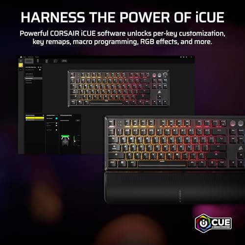 Corsair K70 PRO TKL ABS RGB Wired Gaming Keyboard image