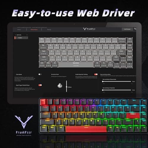 DrunkDeer G65 RGB Wired Gaming Keyboard image