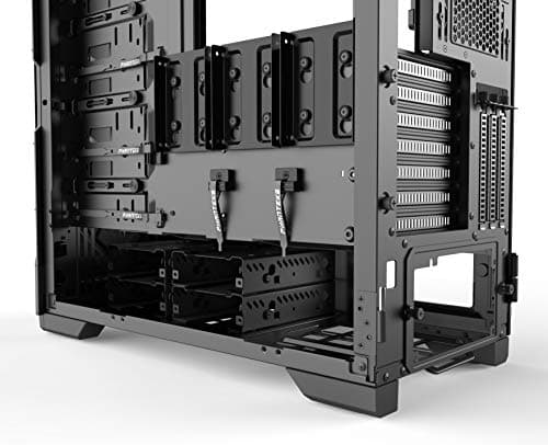 Phanteks Eclipse P600S ATX Mid Tower Black with Tinted Tempered Glass Side Panel and USB 3.2 Gen 2 Type-C, USB 3.2 Gen 1 Type-A Front Panel image