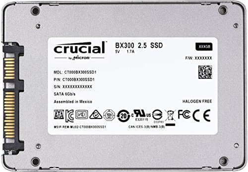 Crucial BX300 240GB SSD 2.5" SATA 6.0 Gb/s image