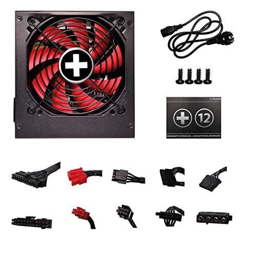 Xilence XP550R9 Black / Red ATX 550W Non-Modular 80+ Gold Certified image