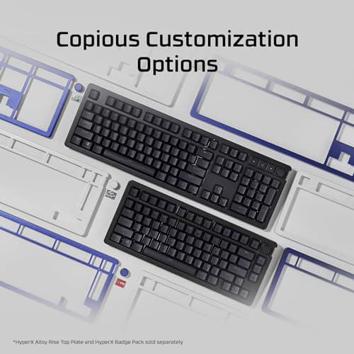 HP HyperX Alloy Rise 75 RGB Wired HyperX Red Gaming Keyboard image