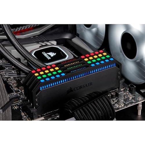 Corsair Dominator Platinum RGB Black DDR4-3200 CL16 64GB (4x16GB) image