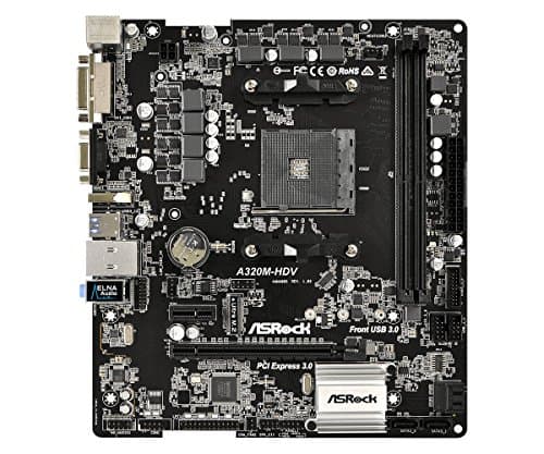 ASRock A320 M-HDV AM4 DDR4 Micro ATX image