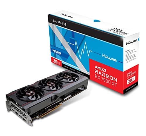 Sapphire PULSE Radeon RX 7900 XT 20GB GDDR6 Black / Red image