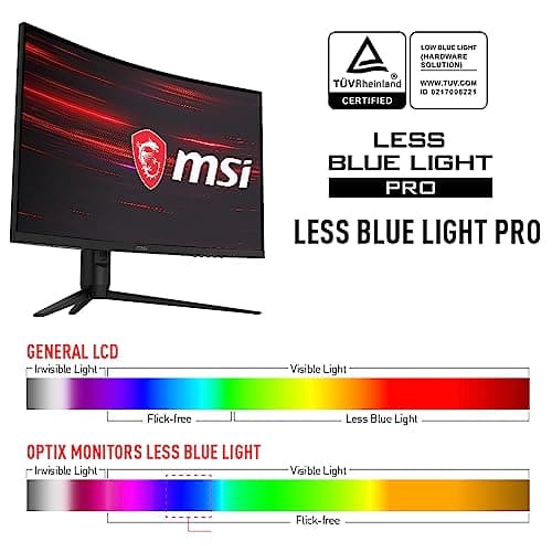 MSI Optix G271CP 27" 1080p 165Hz VA Curved Monitor image