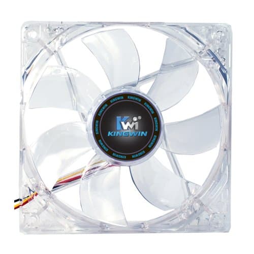 Kingwin CFBL-08LB 80mm Transparent Blue LED main image