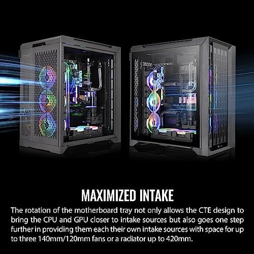 Thermaltake CTE C700 ATX Mid Tower Black Tempered Glass ARGB image