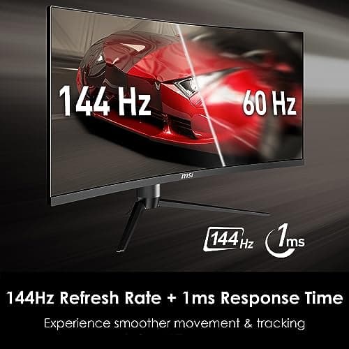 MSI Optix MAG342CQR 34" 1440p 144Hz VA Curved Monitor image