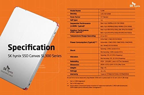 SK Hynix SL308 250GB SSD 2.5" SATA 6.0 Gb/s image