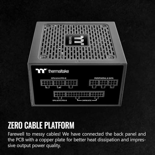 Thermaltake Toughpower GF1 (2024) 850W Fully Modular 80+ Gold Certified image