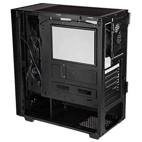 KOLINK Castle ATX Mid Tower Black Tempered Glass Side Panel, USB 3.2 Gen 1 Type-A, USB 2.0 Type-A image