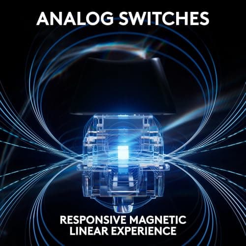 Logitech PRO X RAPID RGB Logitech Magnetic Analog Wired Gaming Keyboard image