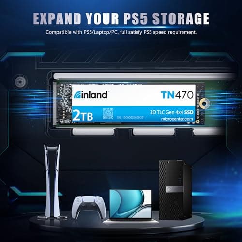Inland TN470 2TB SSD M.2-2280 PCIe 4.0 X4 NVMe image
