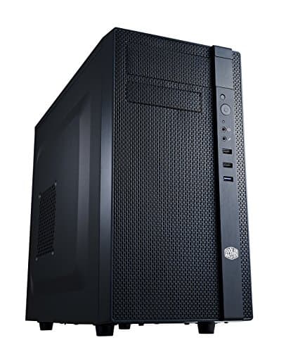 Cooler Master N200 Micro ATX Mini Tower Black with Front Panel: USB 3.2 Gen 1 Type-A and USB 2.0 Type-A main image