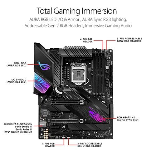 Asus Z490-E ROG STRIX GAMING DDR4 ATX image