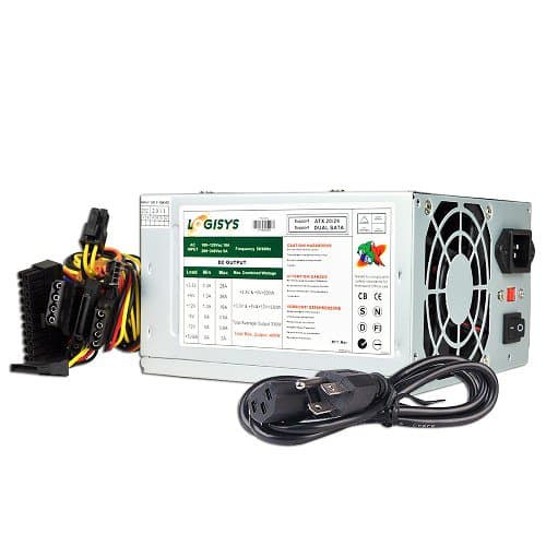 Logisys PS480D2 ATX 480W Non-Modular image