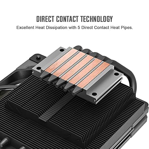 ID-COOLING IS-50X V2 54.6 CFM Air 57mm Black / Gray image