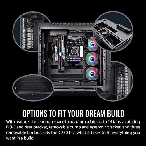 Thermaltake CTE C750 Air ARGB ATX Full Tower Black Tempered Glass image