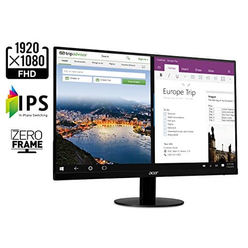 Acer SB220Q bi 21.5" 1080p 75Hz IPS Monitor image