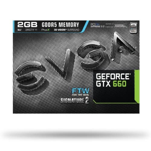 EVGA 02G-P4-2663-KR GeForce GTX 660 2 GB image