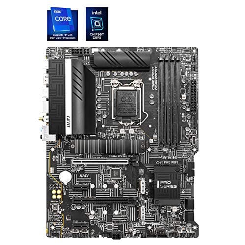 MSI Z590 PRO WIFI LGA 1200 ATX Motherboard image