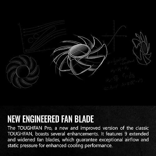 Thermaltake TOUGHFAN 12 Pro 120mm Black PWM 70.8 CFM image