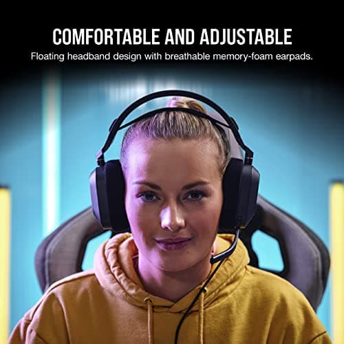 Corsair HS80 RGB 7.1 Channel Closed Gaming Headset image