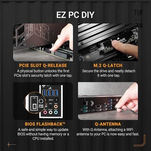 Asus X870 TUF GAMING PLUS WIFI AM5 DDR5 ATX image