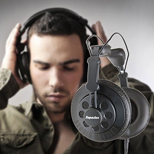 Superlux HD668B Semi-open Wired Headphones image
