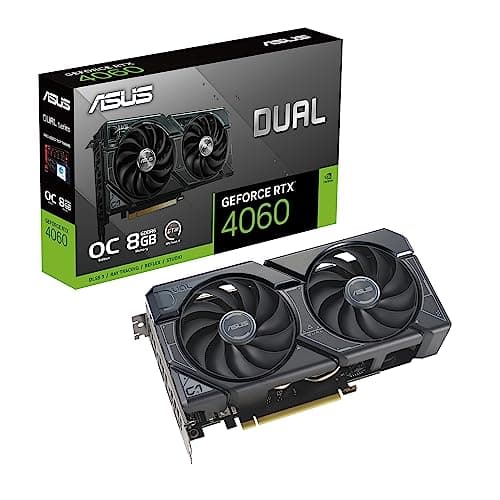 Asus DUAL OC GeForce RTX 4060 8GB GDDR6 Black image