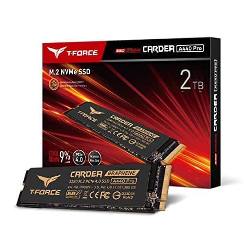 TEAMGROUP T-Force Cardea A440 Pro 2TB SSD M.2 PCIe 4.0 NVMe image