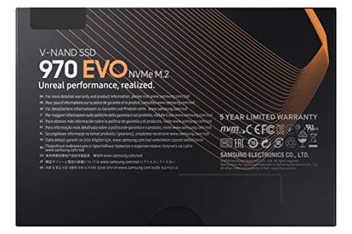 Samsung 970 Evo 2TB SSD M.2-2280 PCIe 3.0 X4 NVMe image