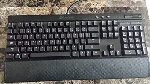 Corsair K70 Wired Cherry MX Blue Mechanical Gaming Keyboard image