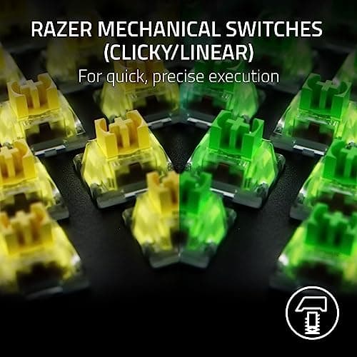 Razer BlackWidow V4 X RGB Wired Mechanical Gaming Keyboard image