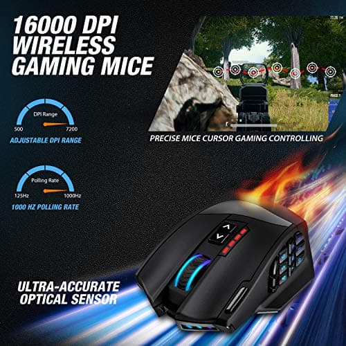 UtechSmart Venus Pro RGB Wireless Optical Mouse image