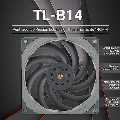 Thermalright TL-B14 140mm Gray PWM image