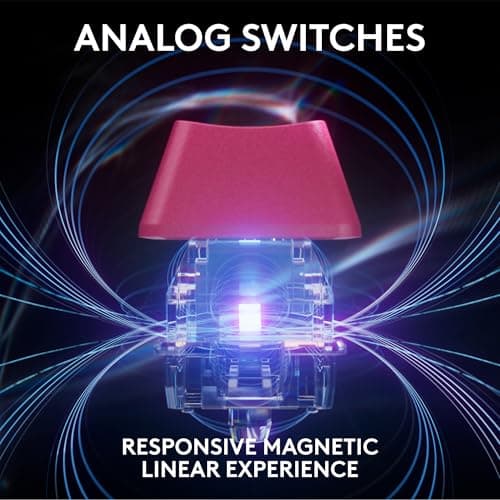 Logitech PRO X RAPID RGB Logitech Magnetic Analog Wired Gaming Keyboard image