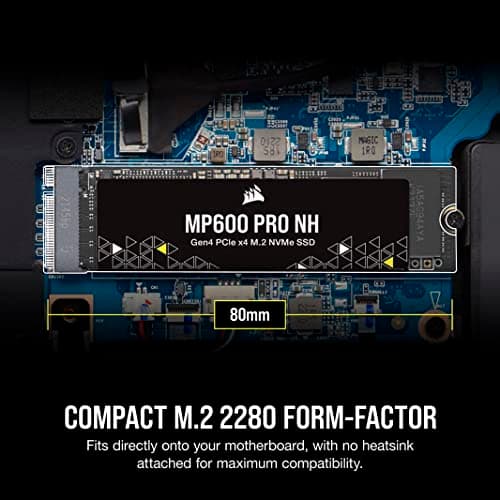 Corsair MP600 PRO NH 1TB M.2 SSD PCIe 4.0 NVMe image