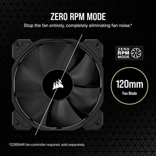 Corsair SP120 ELITE 120mm Black PWM image